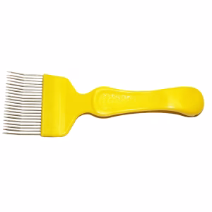 Actiasbee Beekeeping Uncapping Fork Tool – Stainless Steel Cranked Tines with Plastic Handle – 210mm Honey Uncapping Fork for Beehive Frames