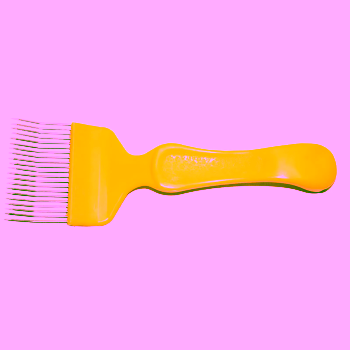 Actiasbee Beekeeping Uncapping Fork Tool – Stainless Steel Cranked Tines with Plastic Handle – 210mm Honey Uncapping Fork for Beehive Frames